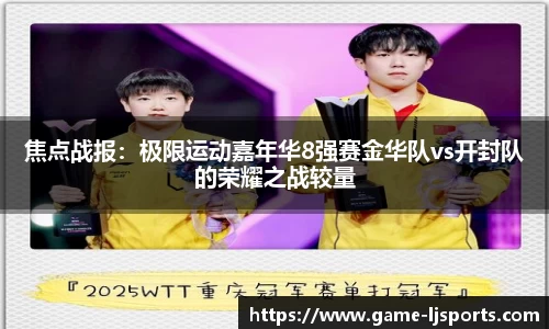 焦点战报：极限运动嘉年华8强赛金华队vs开封队的荣耀之战较量
